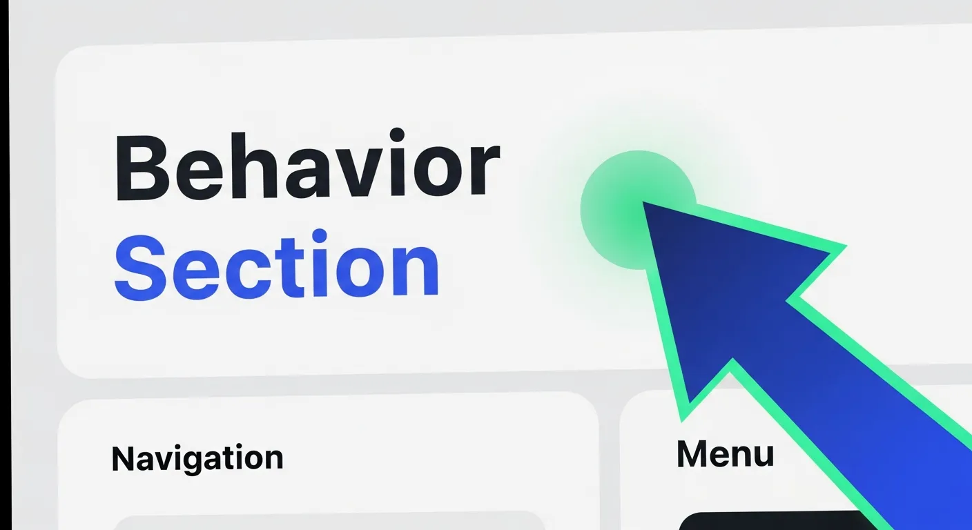 Screenshot of Google Analytics interface with the Behavior section and Site Content dropdown highlighted.