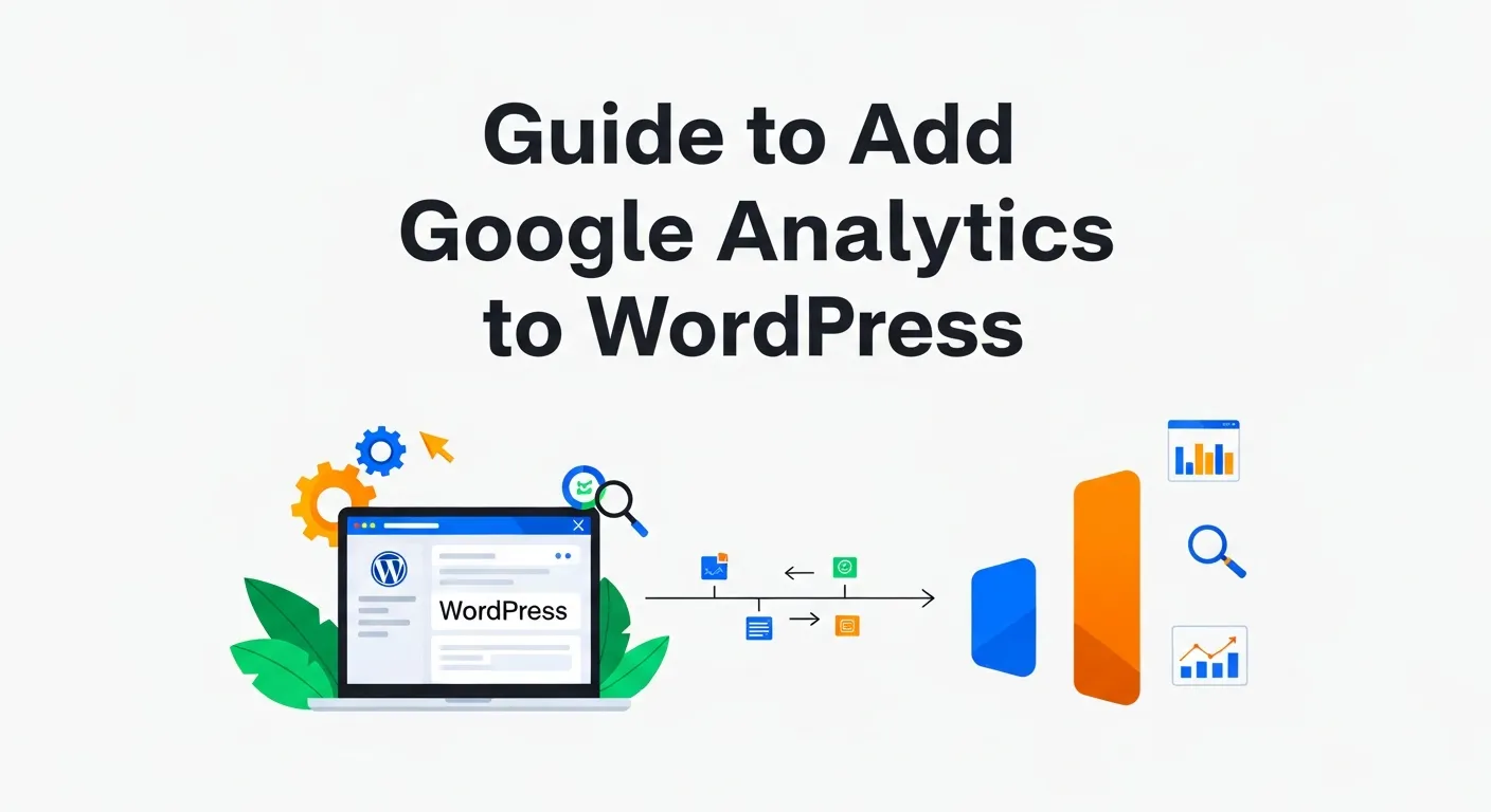 A screenshot of the Google Analytics signup page, highlighting fields like account name, property name, and time zone setup
