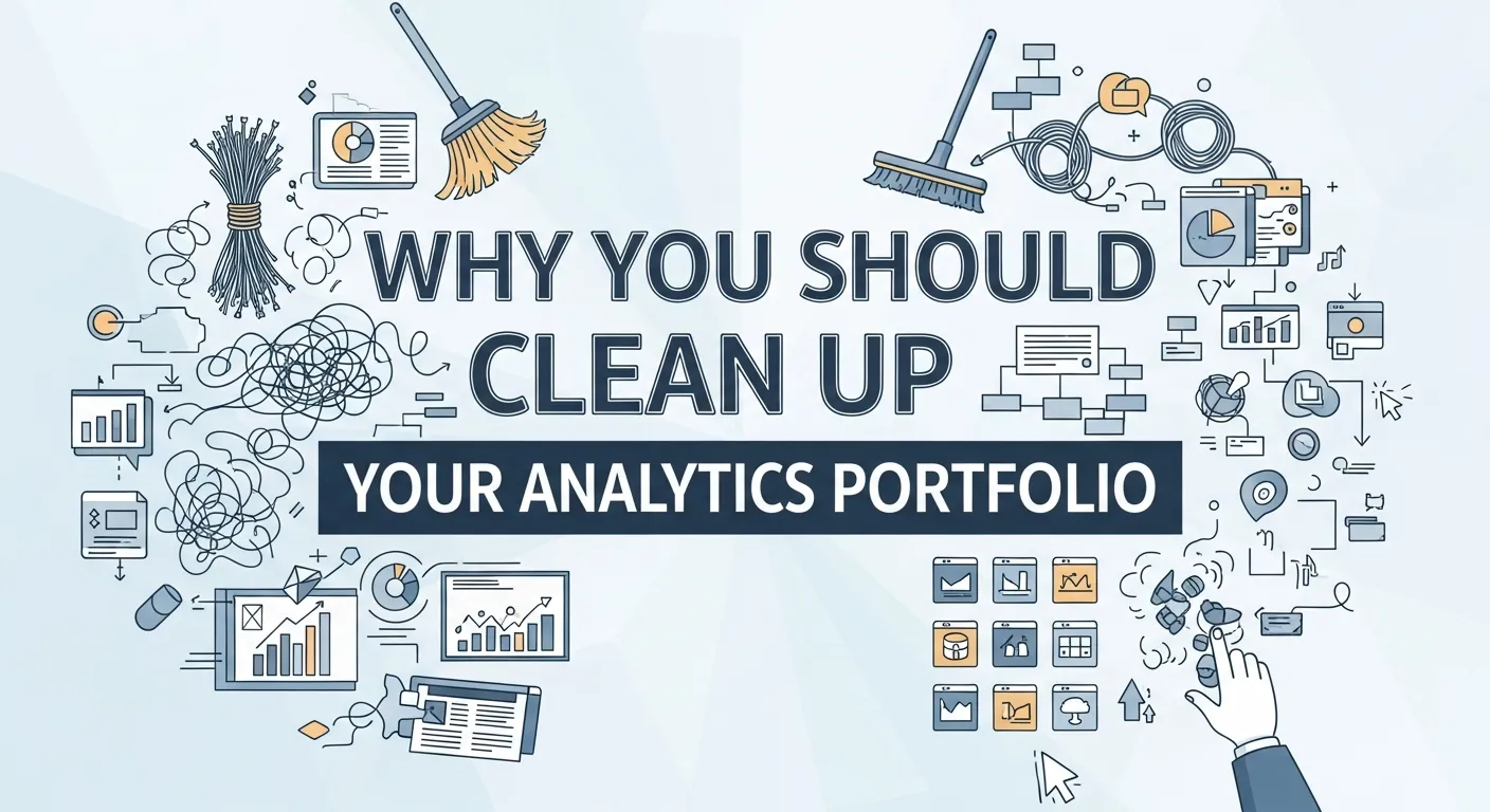 Organized Google Analytics dashboard showcasing a clean and efficient account structure