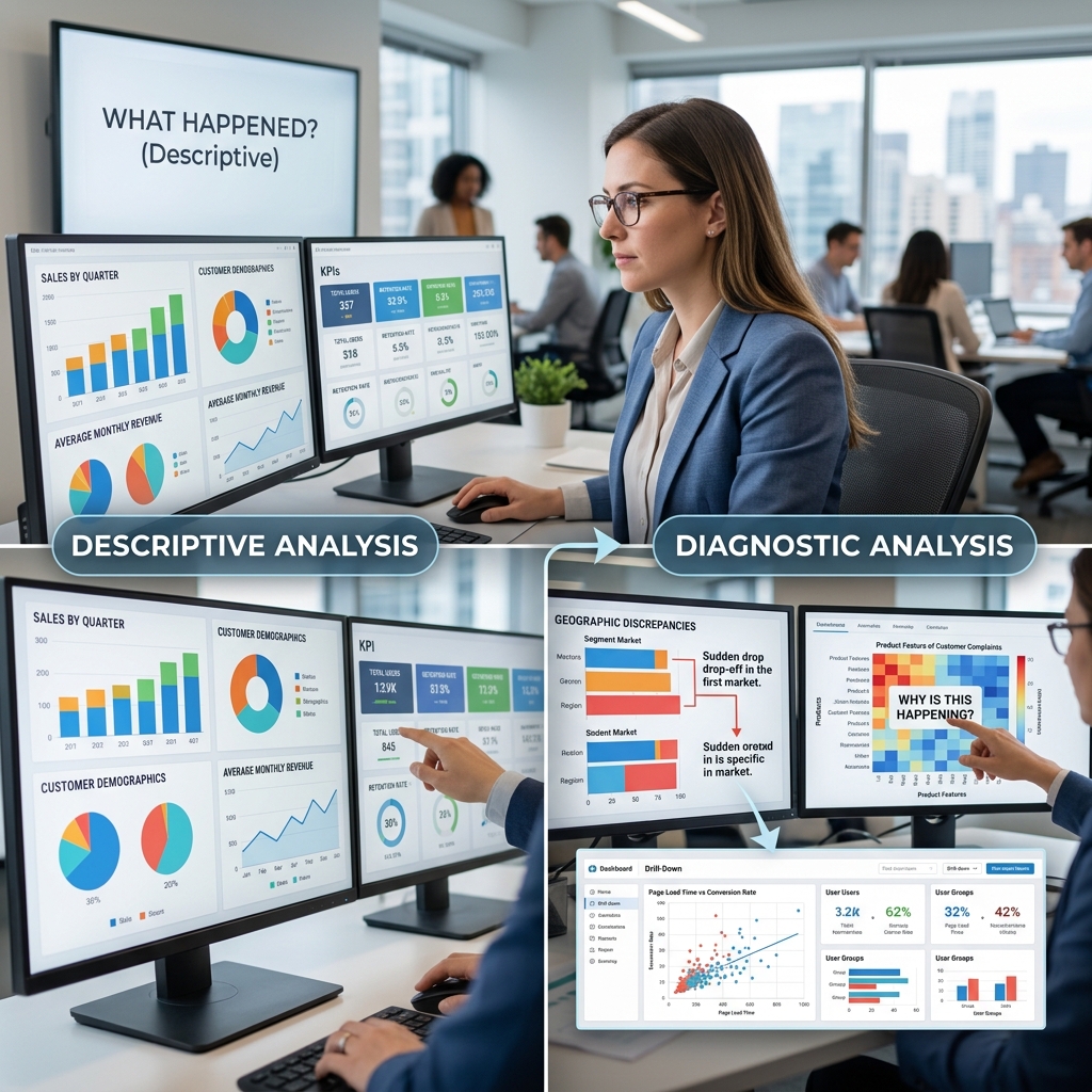 Foundational Data Analysis Techniques Descriptive and Diagnostic Methods